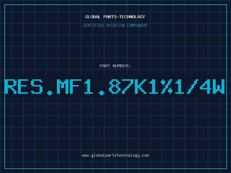 Aviation Part RES.MF1.87K1%1/4W