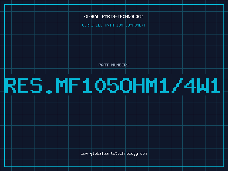 Aviation Part RES.MF105OHM1/4W1
