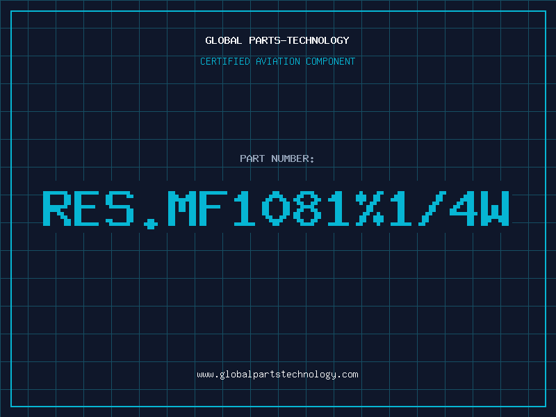 Aviation Part RES.MF1081%1/4W
