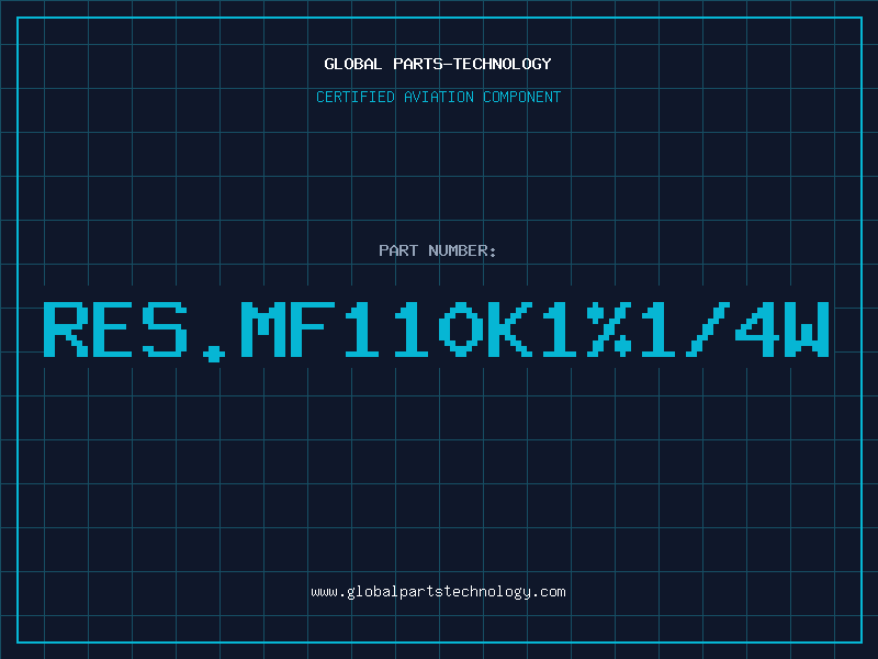 Aviation Part RES.MF110K1%1/4W