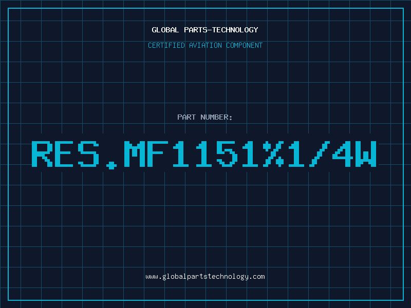 Aviation Part RES.MF1151%1/4W