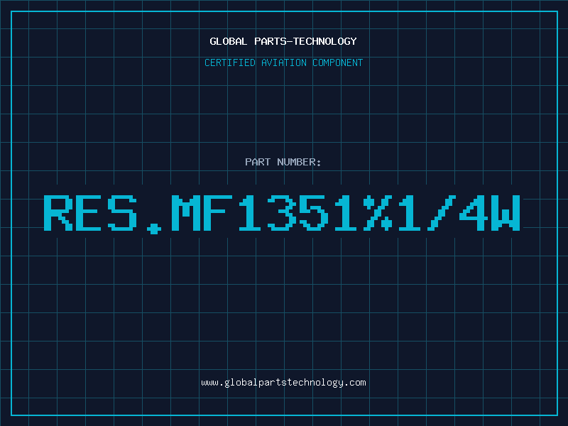 Aviation Part RES.MF1351%1/4W