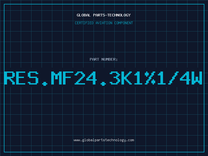 Aviation Part RES.MF24.3K1%1/4W