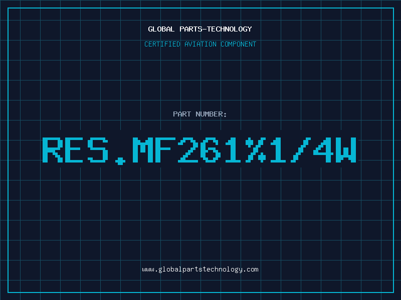 Aviation Part RES.MF261%1/4W