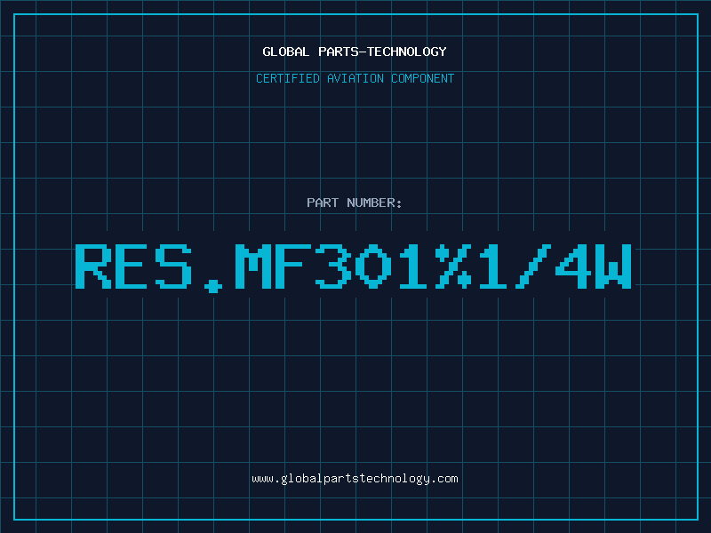 Aviation Part RES.MF301%1/4W