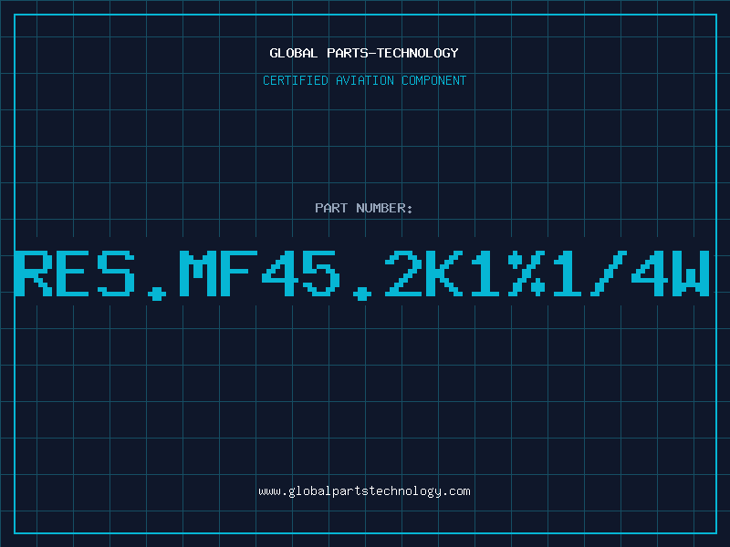 Aviation Part RES.MF45.2K1%1/4W