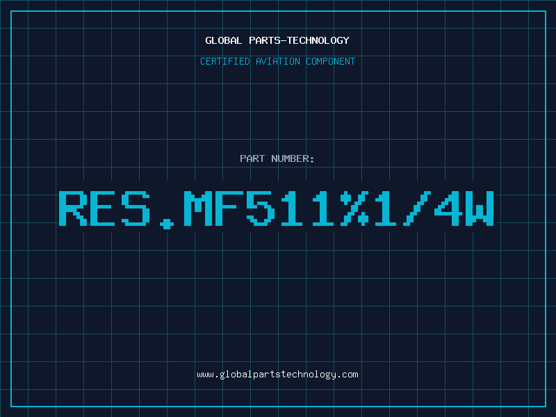 Aviation Part RES.MF511%1/4W
