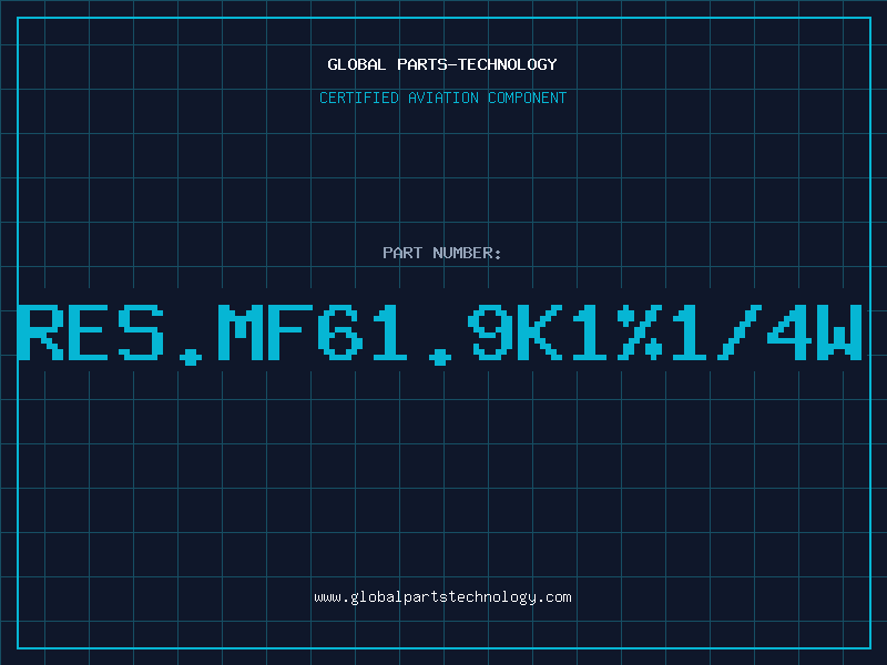 Aviation Part RES.MF61.9K1%1/4W