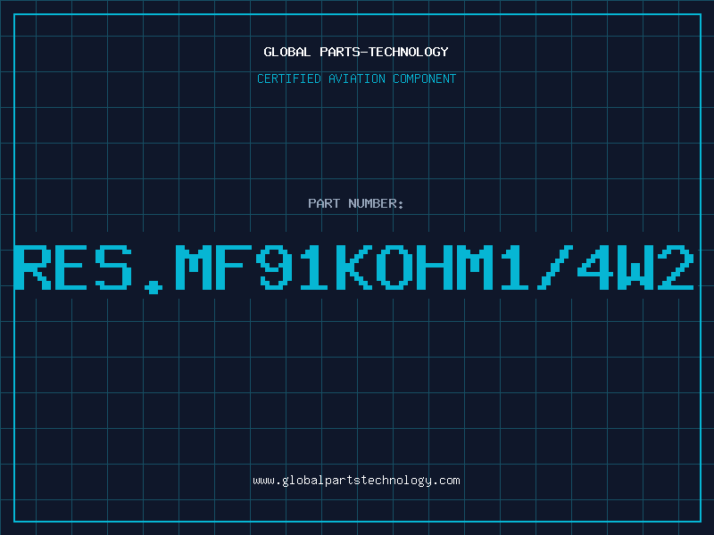 Aviation Part RES.MF91KOHM1/4W2