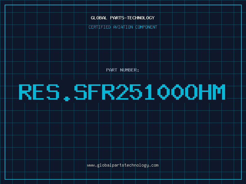 Aviation Part RES.SFR25100ohm