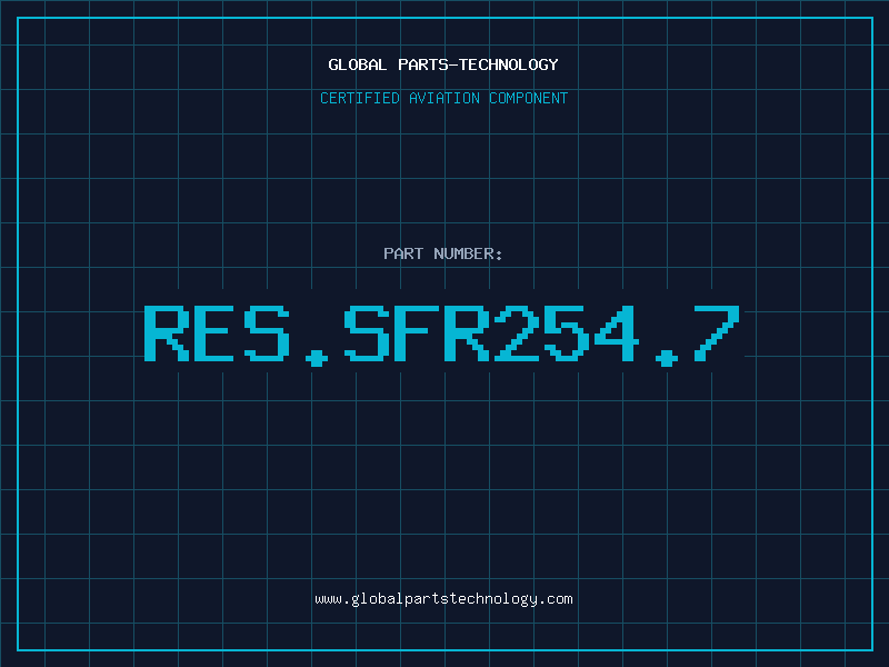 Aviation Part RES.SFR254.7