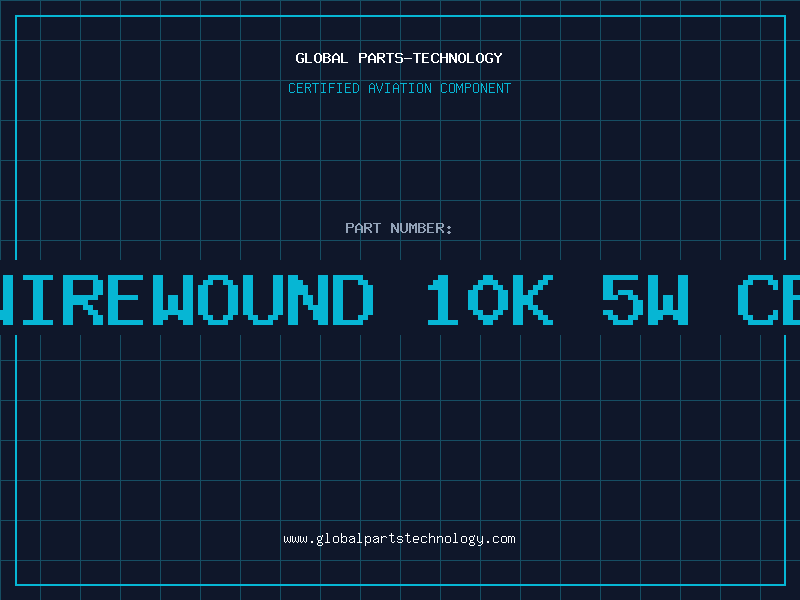 Aviation Part RES.WIREWOUND 10K 5W CERAMI
