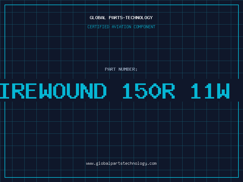 Aviation Part RES.WIREWOUND 150R 11W CERAM