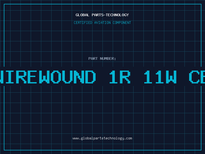 Aviation Part RES.WIREWOUND 1R 11W CERAMI