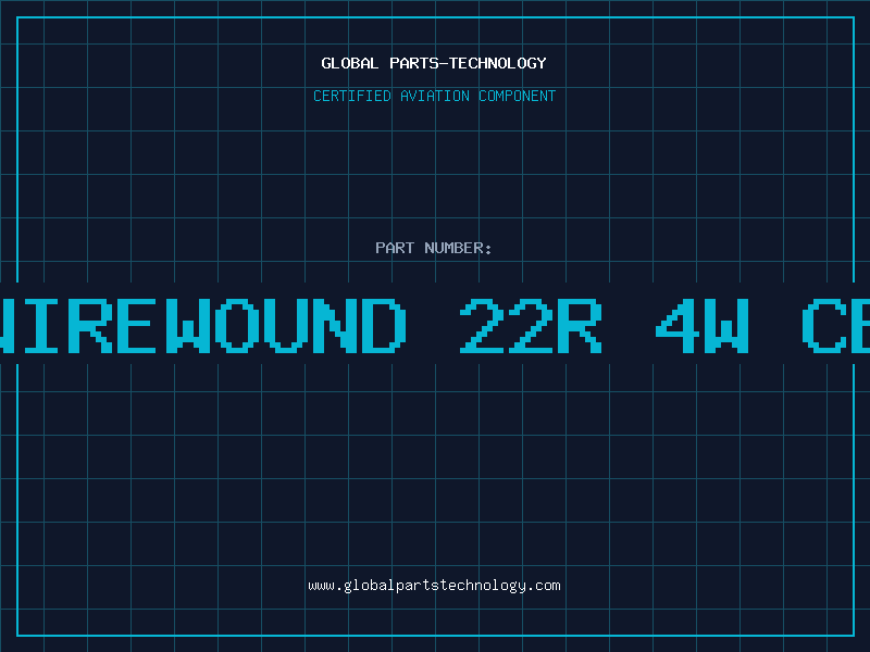 Aviation Part RES.WIREWOUND 22R 4W CERAMI