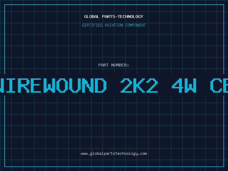 Aviation Part RES.WIREWOUND 2K2 4W CERAMI