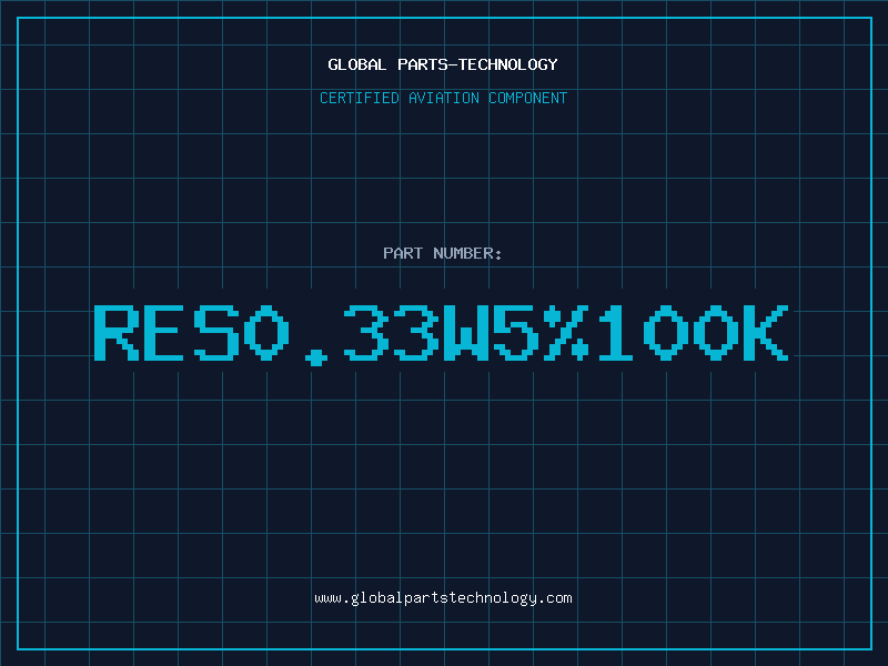Aviation Part RES0.33W5%100K