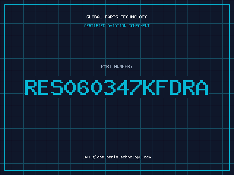 Aviation Part RES060347KFDRA
