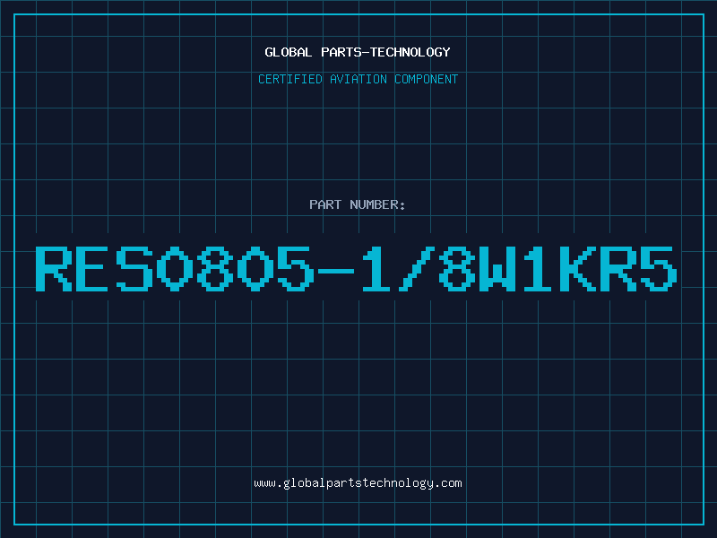Aviation Part RES0805-1/8W1KR5