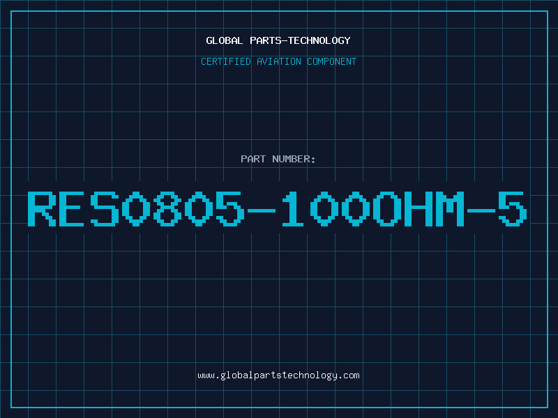 Aviation Part RES0805-100OHM-5