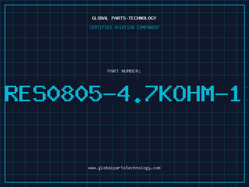 Aviation Part RES0805-4.7KOHM-1