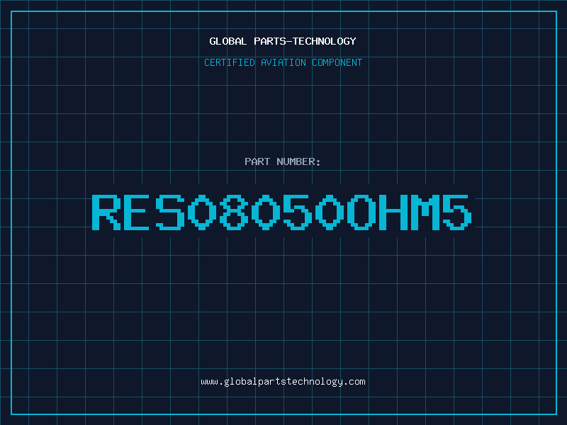 Aviation Part RES08050OHM5