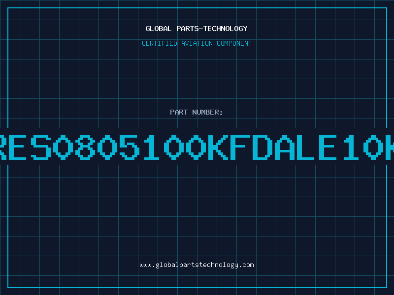 Aviation Part RES0805100KFDALE10K