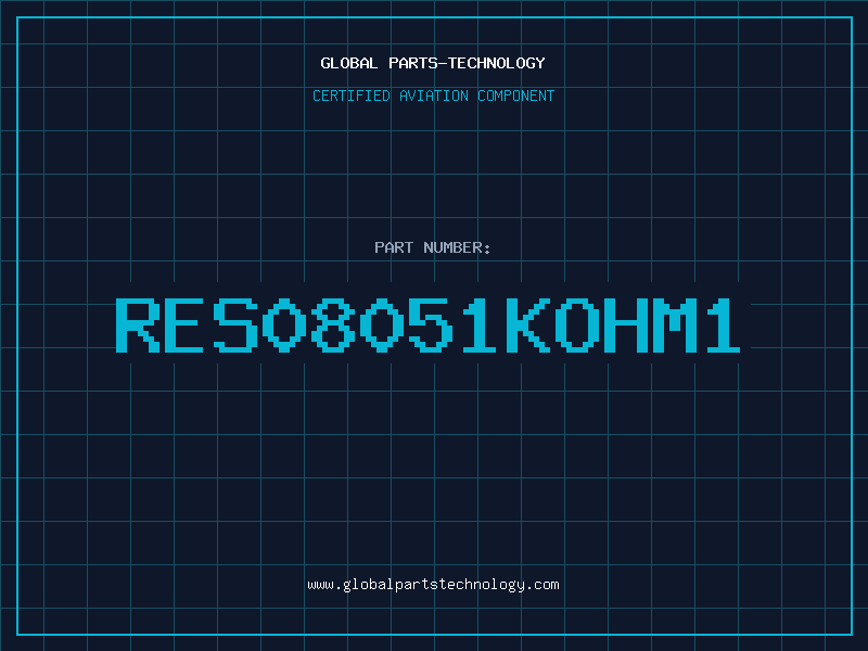 Aviation Part RES08051KOHM1