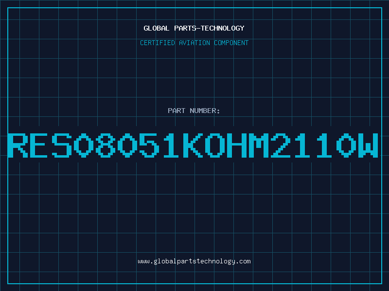 Aviation Part RES08051KOHM2110W
