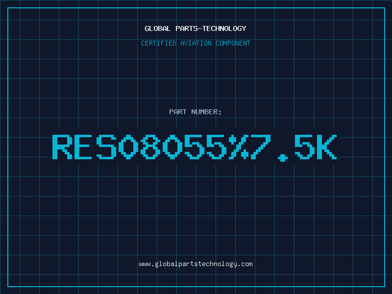 Aviation Part RES08055%7.5K