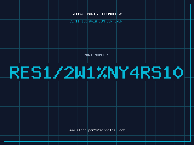 Aviation Part RES1/2W1%NY4RS10