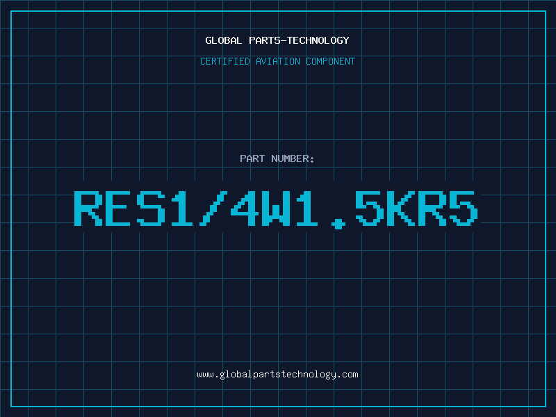Aviation Part RES1/4W1.5KR5