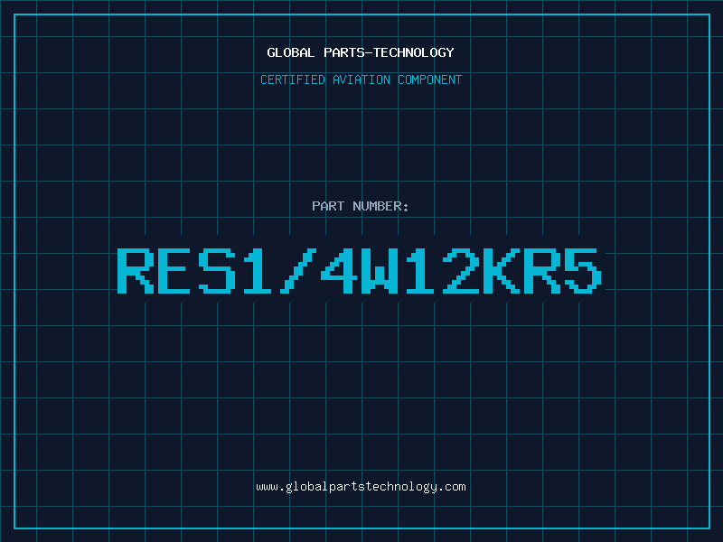 Aviation Part RES1/4W12KR5