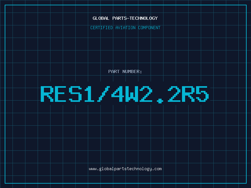 Aviation Part RES1/4W2.2R5