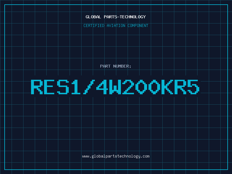 Aviation Part RES1/4W200KR5
