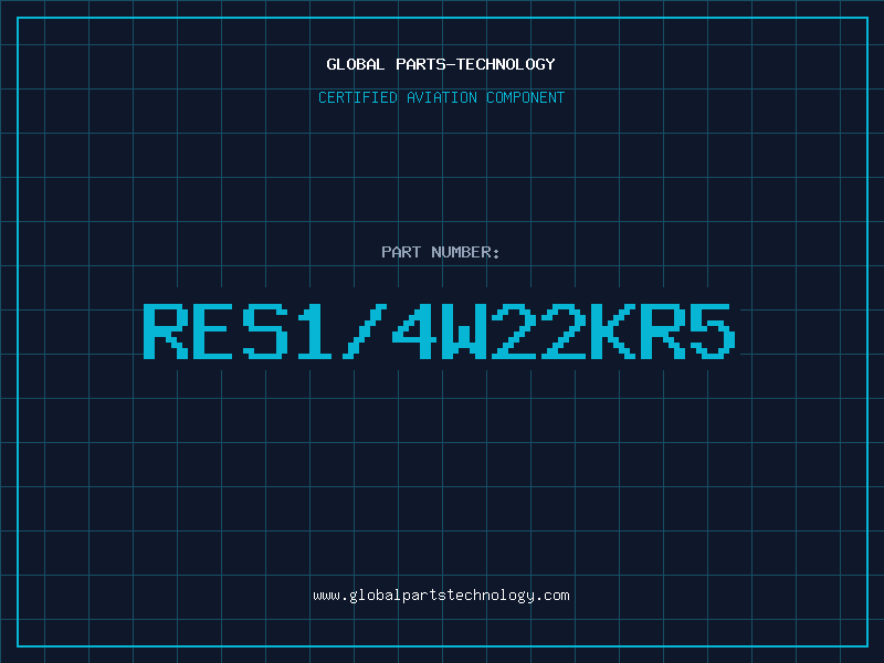 Aviation Part RES1/4W22KR5