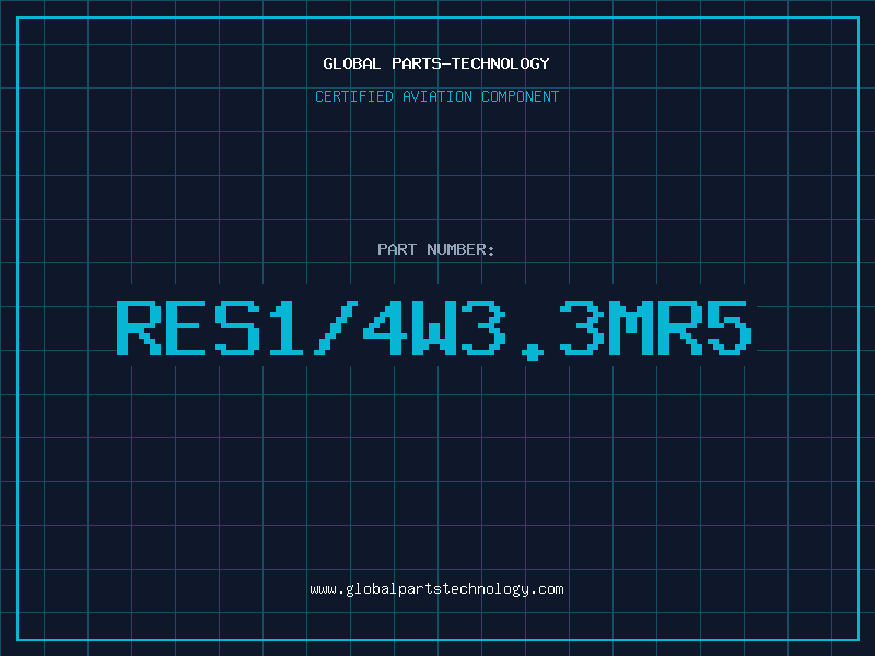 Aviation Part RES1/4W3.3MR5