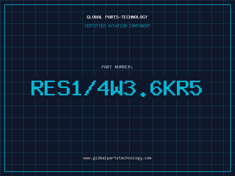 Aviation Part RES1/4W3.6KR5