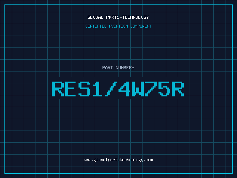 Aviation Part RES1/4W75R