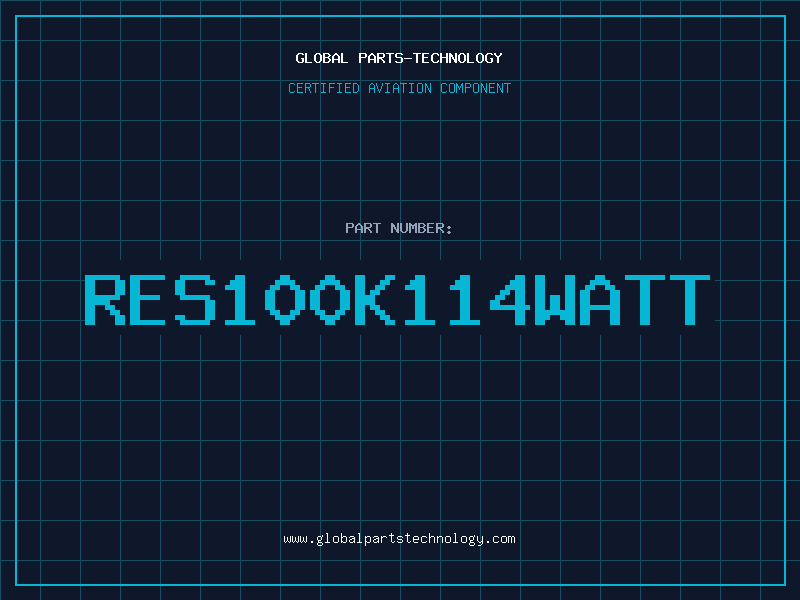 Aviation Part RES100K114WATT