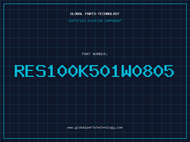 Aviation Part RES100K501W0805