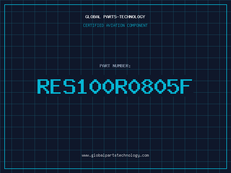 Aviation Part RES100R0805F