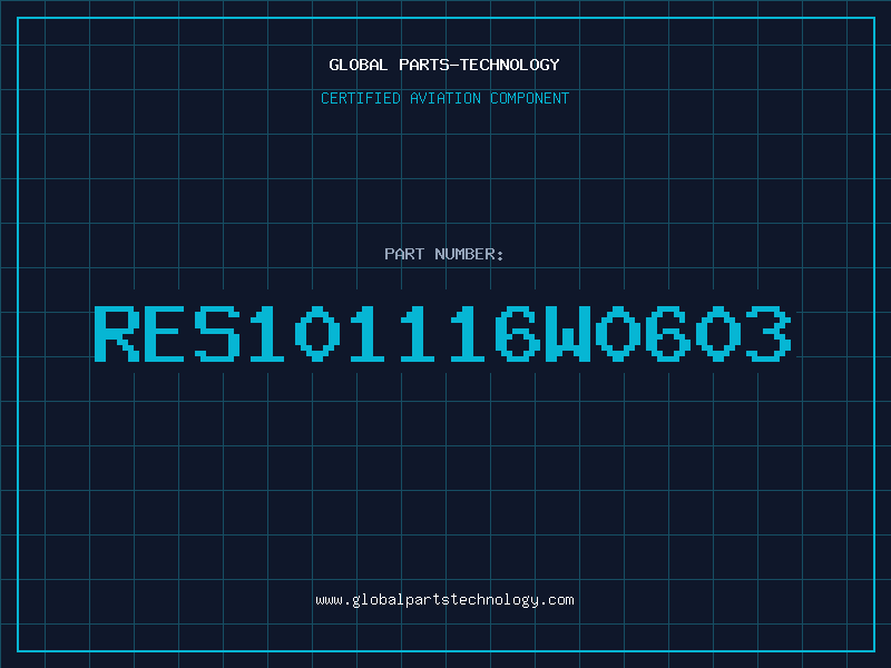 Aviation Part RES101116W0603