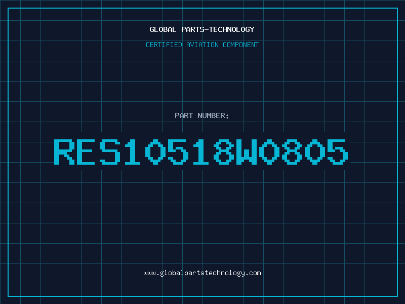 Aviation Part RES10518W0805