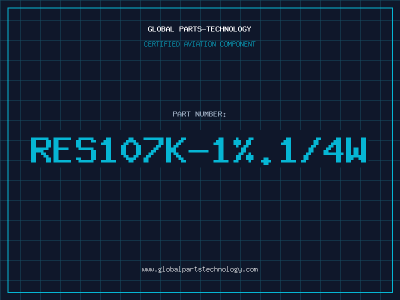 Aviation Part RES107K-1%.1/4W