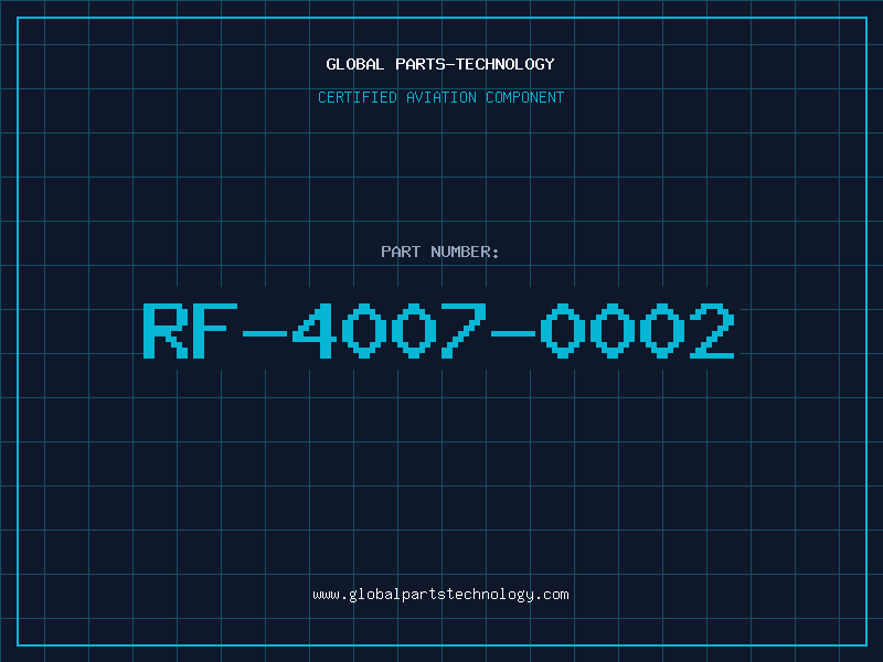 Aviation Part RF-4007-0002