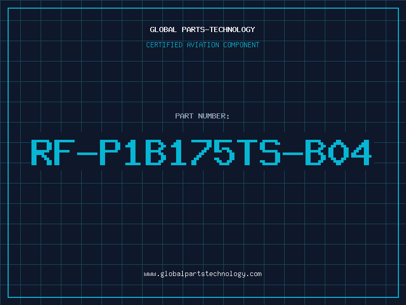 Aviation Part RF-P1B175TS-B04