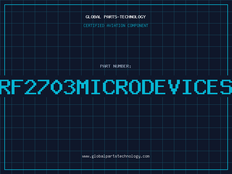Aviation Part RF2703MICRODEVICES