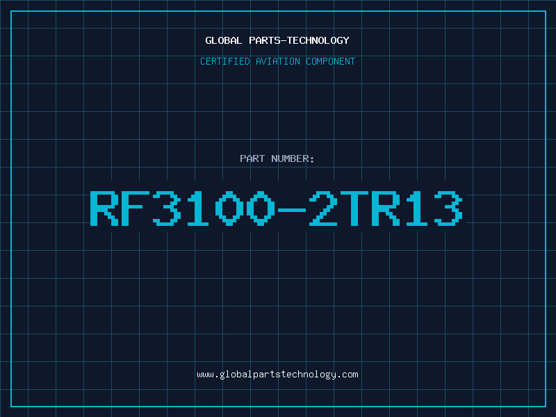 Aviation Part RF3100-2TR13