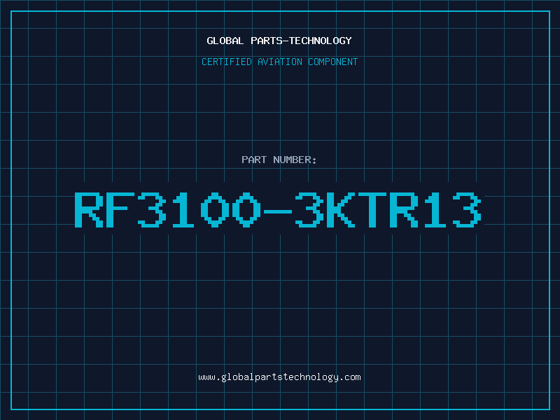 Aviation Part RF3100-3KTR13